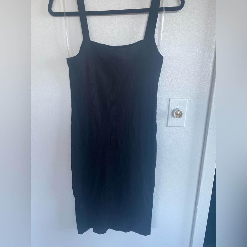 Jolie & Joy Black Knit Dress